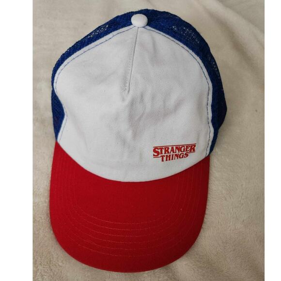 Loungefly Other - Stranger Things Trucker hat Cap Snap Back Mesh Back‎ Netflix Loungefly